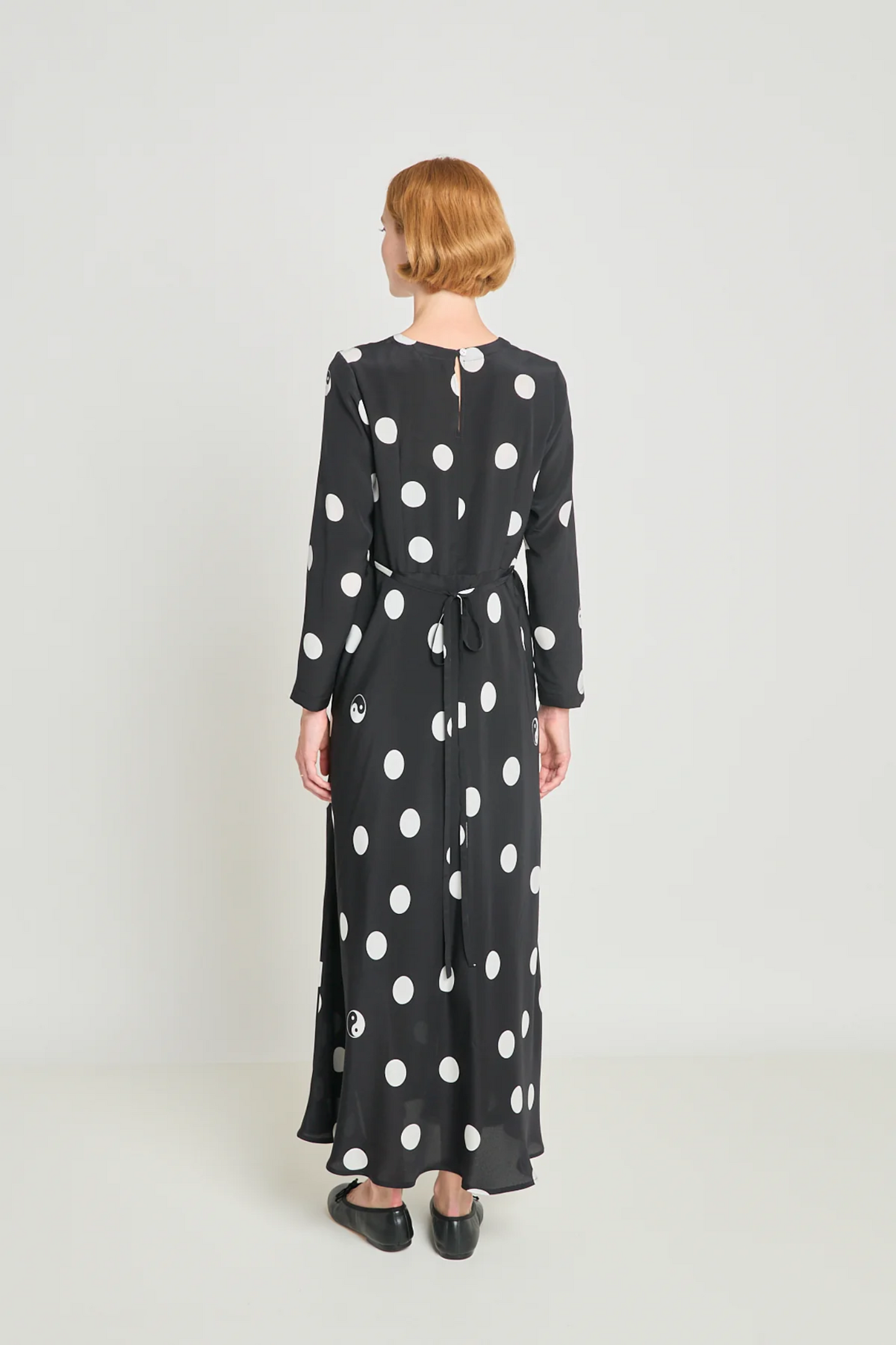 Twenty-Seven Names Circle of Trust Dress - Black Polka Dot