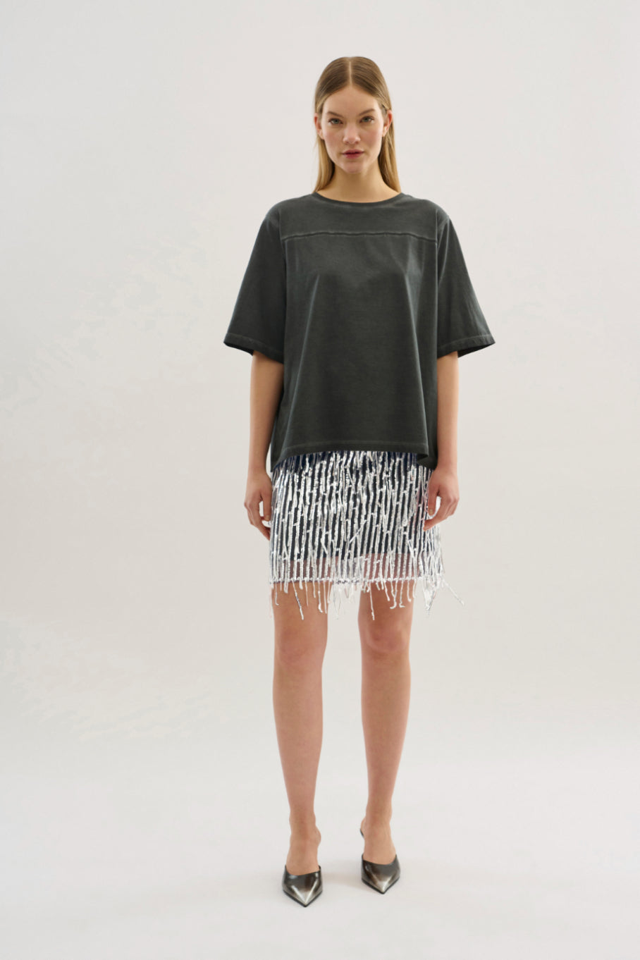 Karen by Simonsen Sandie Skirt - Silver