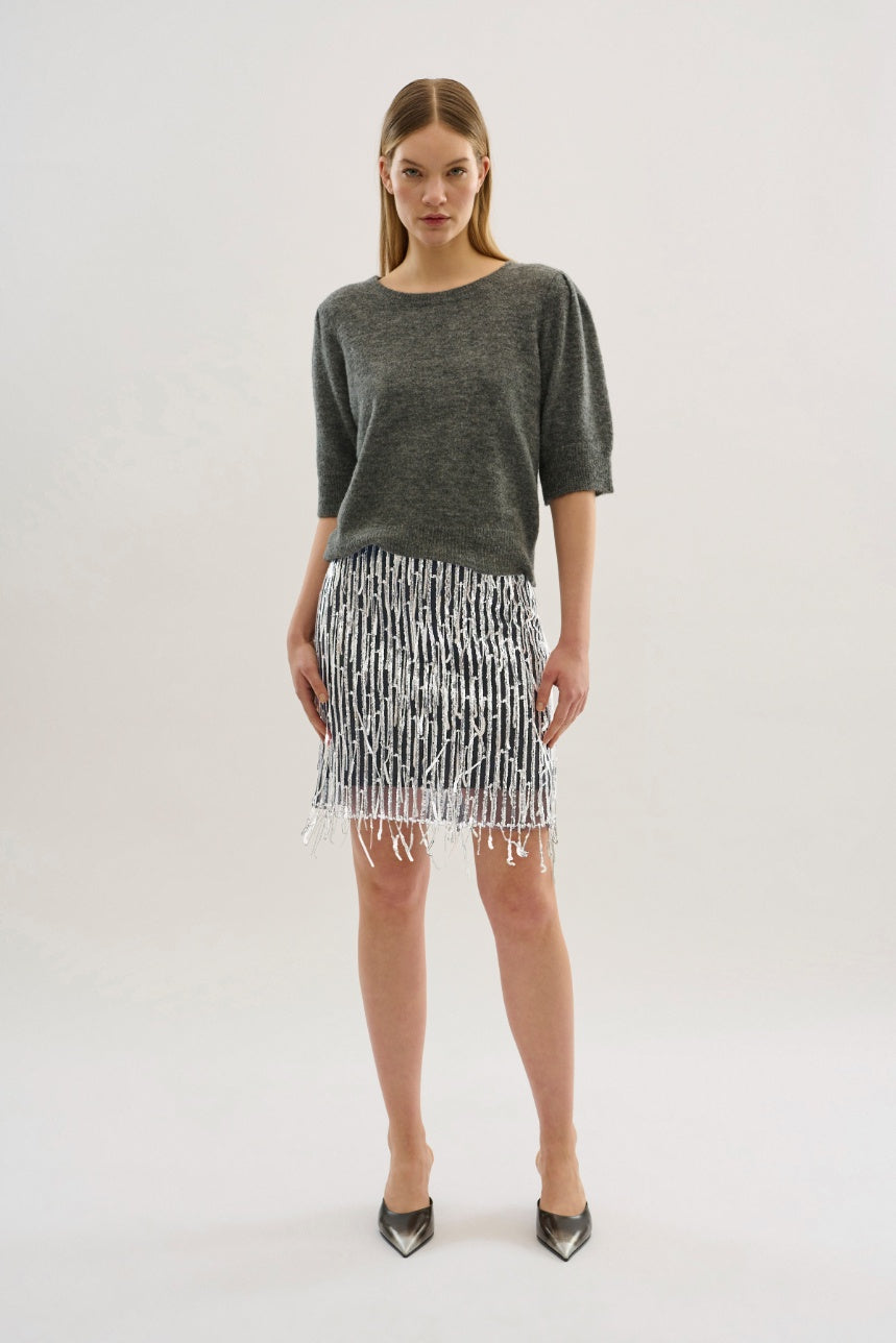 Karen by Simonsen Sandie Skirt - Silver