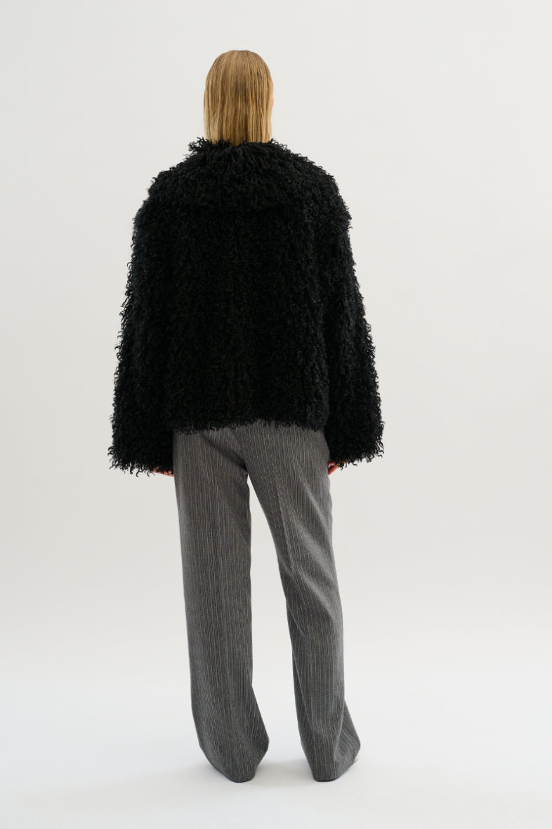 Karen by Simonsen Spencer Fur Jacket - Meteorite