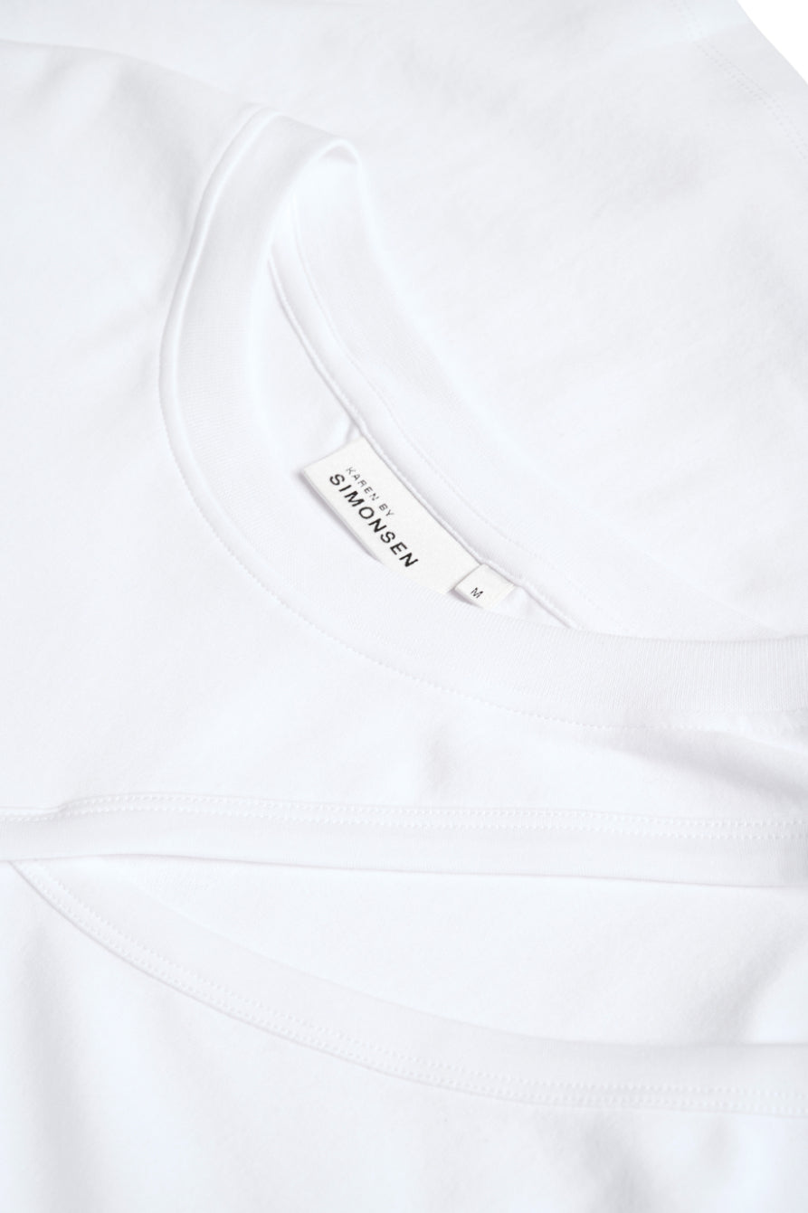 Karen By Simonsen KBRenee Hole Tee - Bright White