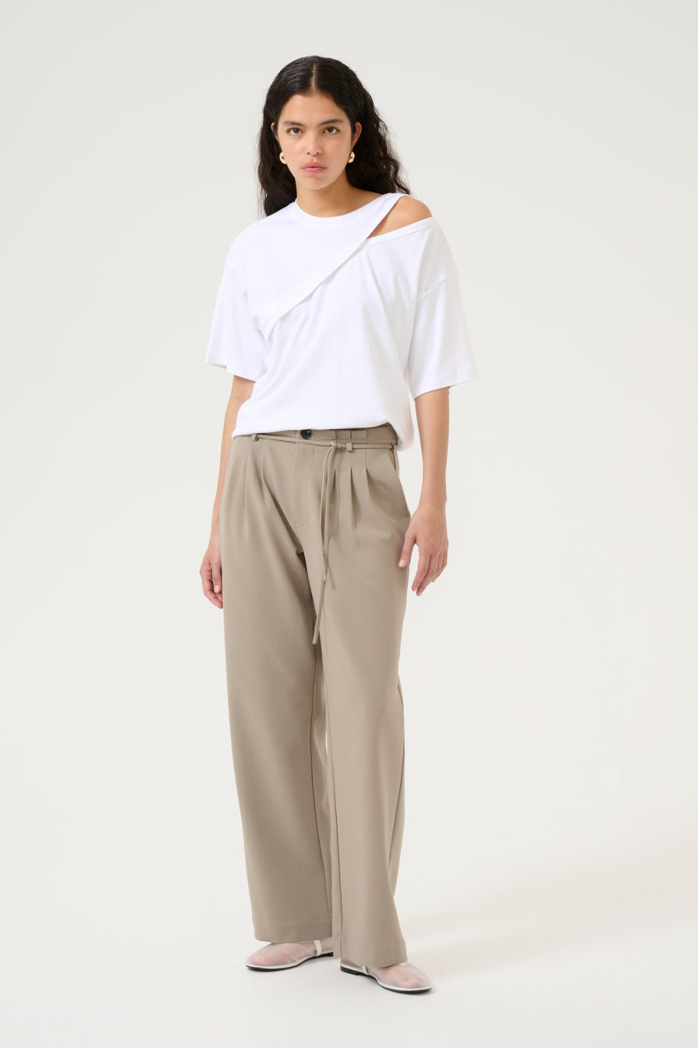 Karen By Simonsen KBRenee Hole Tee - Bright White