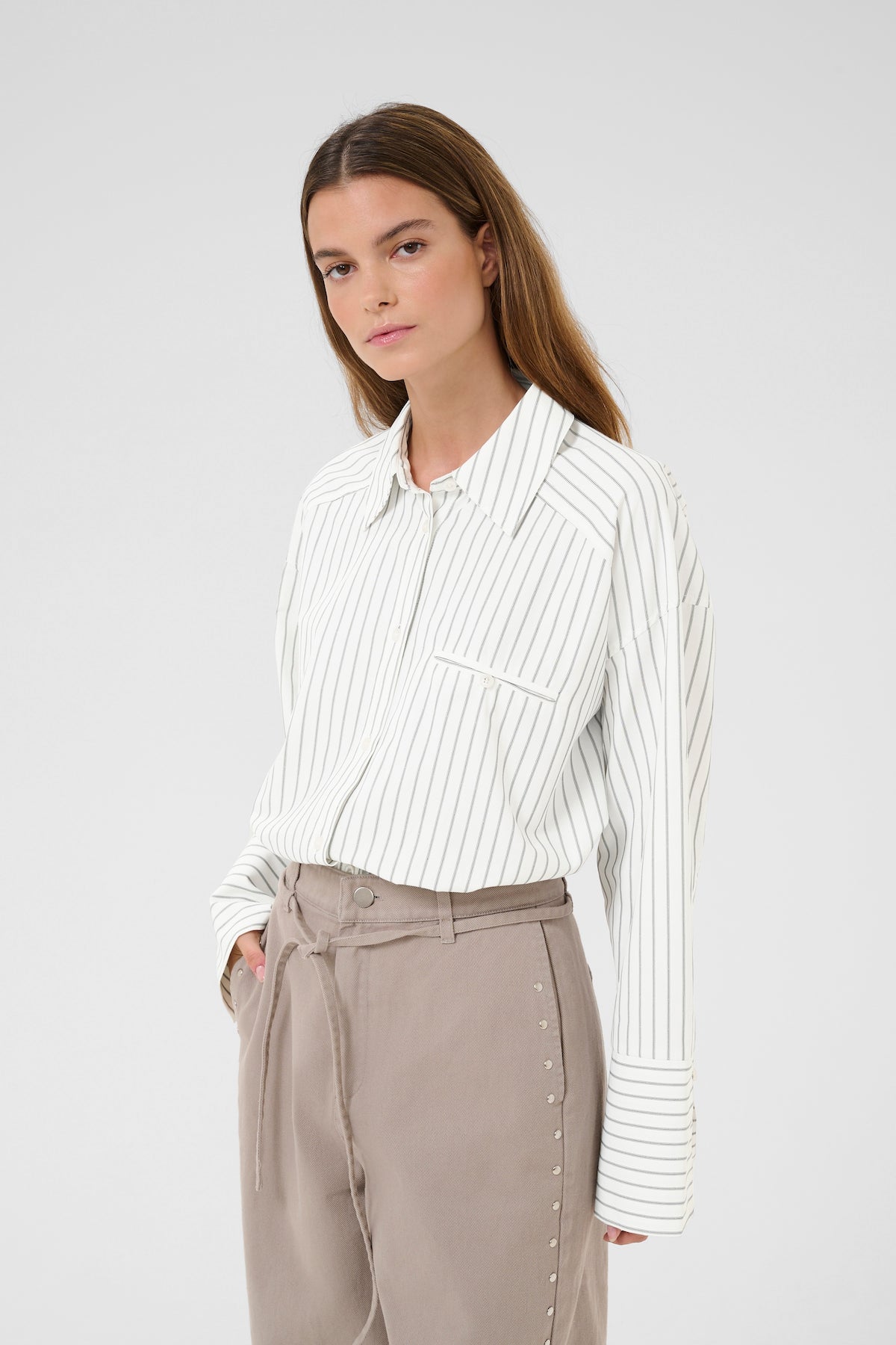 Karen By Simonsen KBUda Long Shirt - Bright White