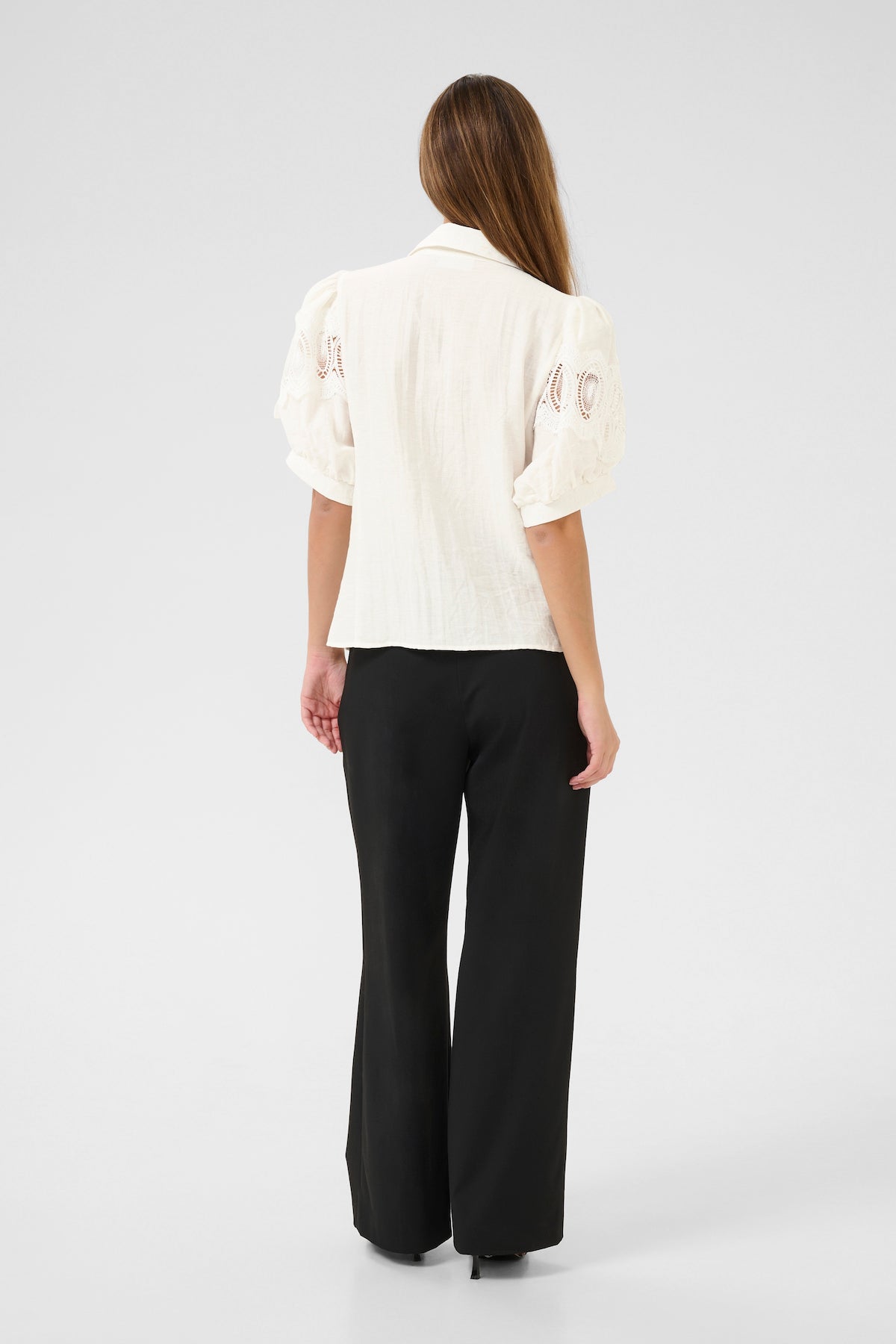 Karen By Simonsen KBUrith Frosty Blouse - Egret