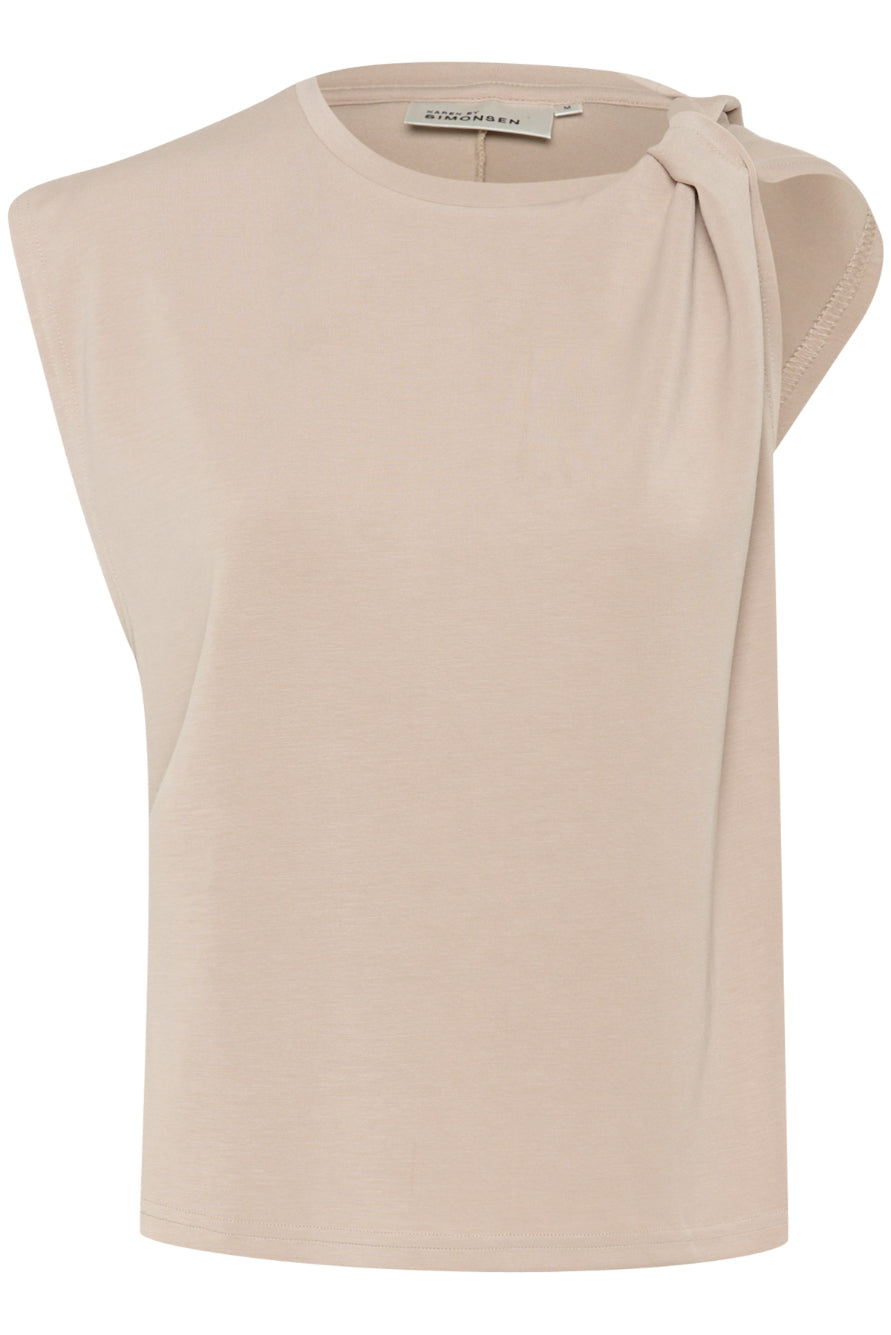 Karen By Simonsen KBUmeko Top - Simply Taupe