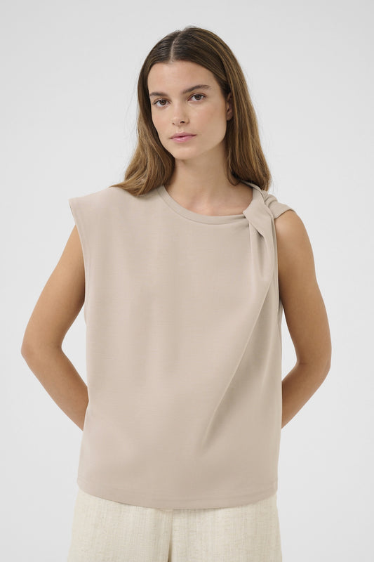Karen By Simonsen KBUmeko Top - Simply Taupe