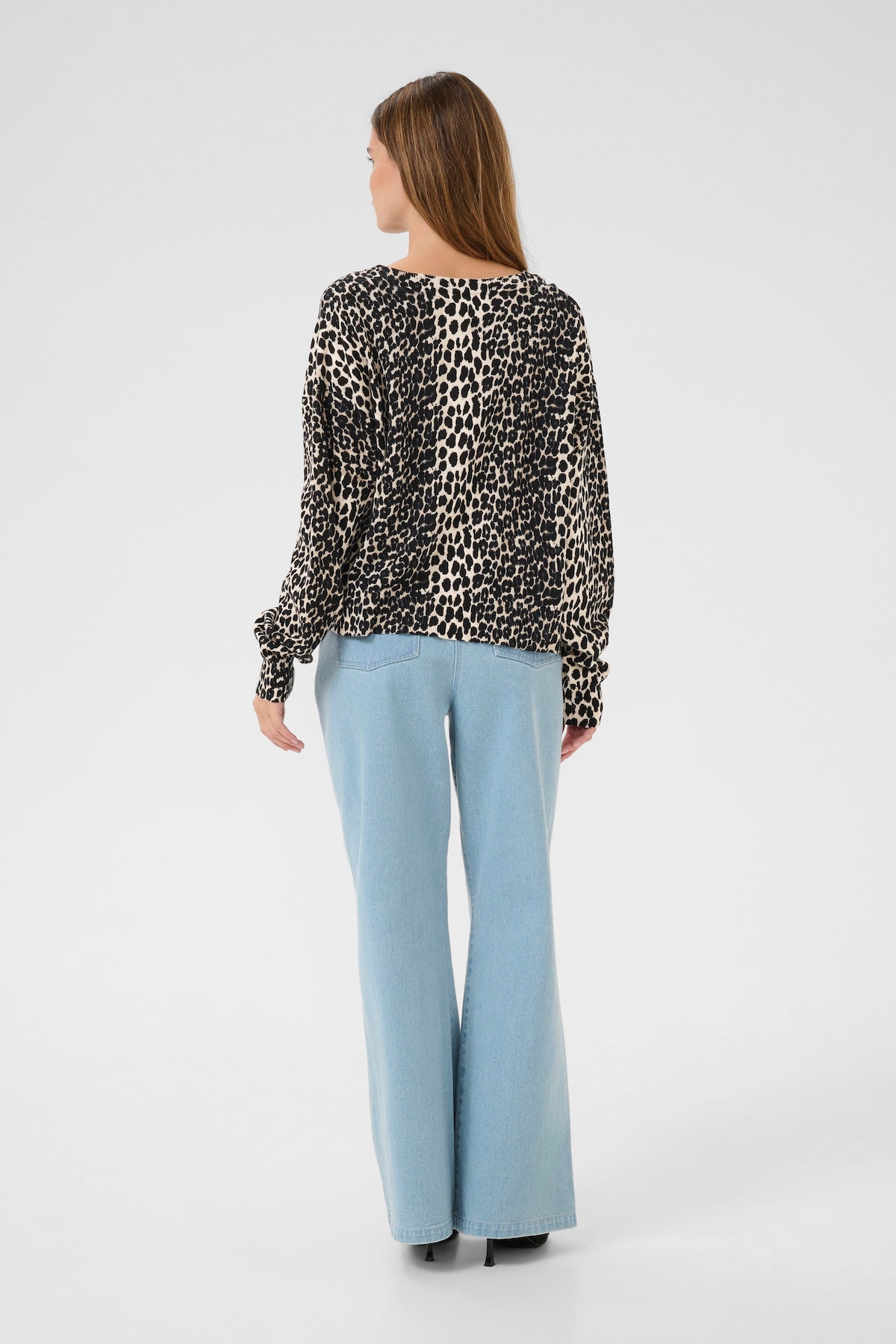 Karen By Simonsen KBUriela Cardigan - Urela Print Seedpearl