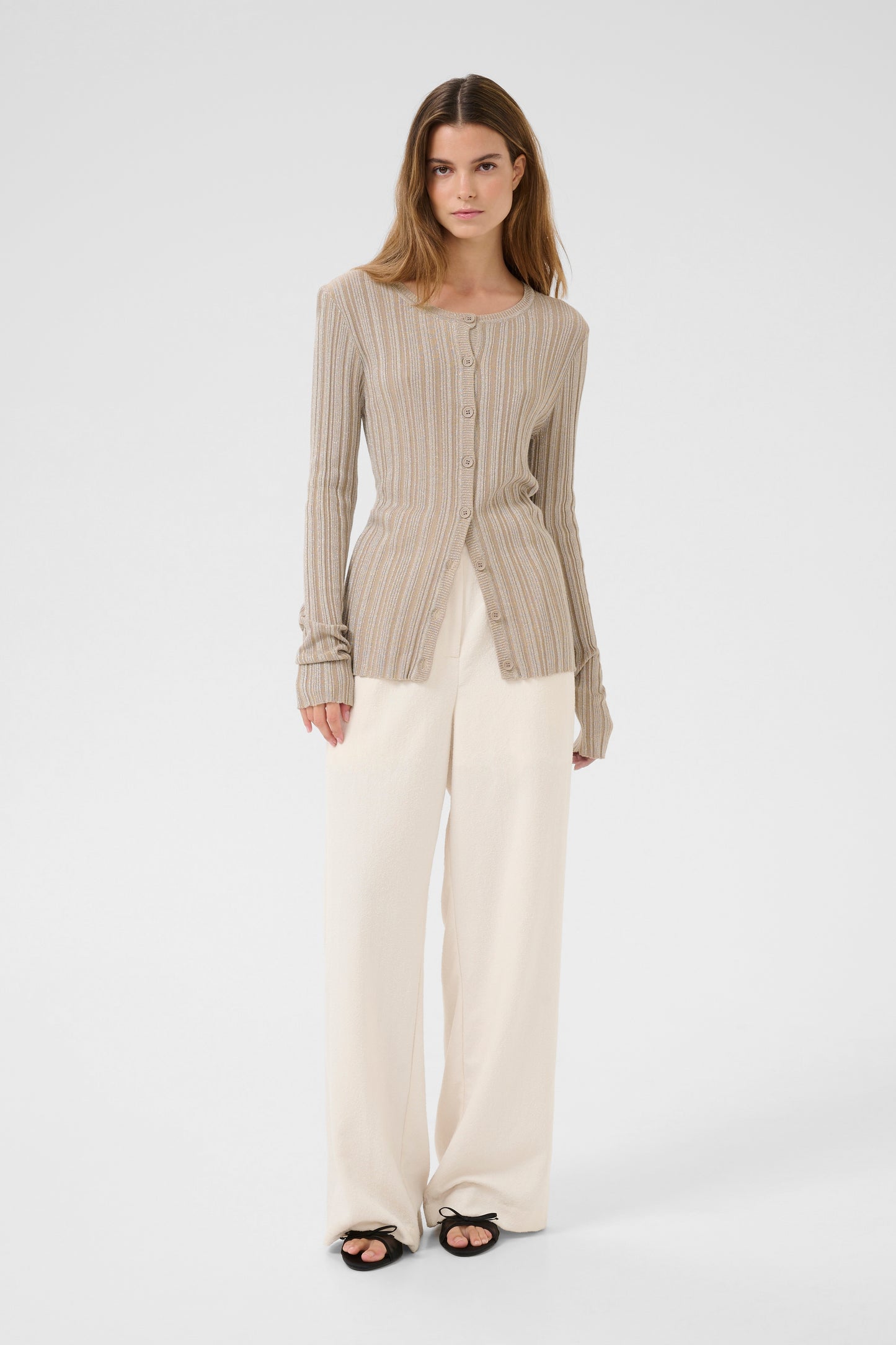Karen By Simonsen KBUlima Cardigan - Simply Taupe