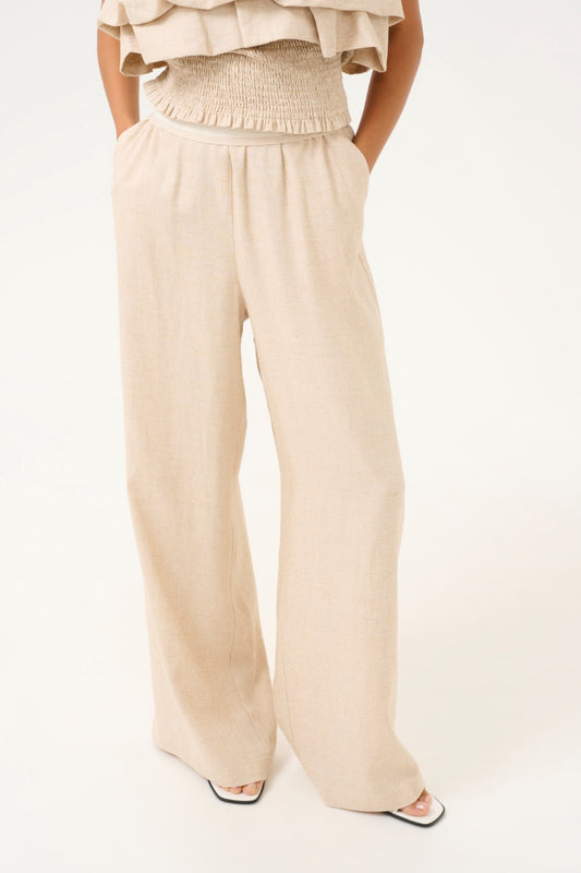 Karen By Simonsen KBVala Pants - Natural Melange