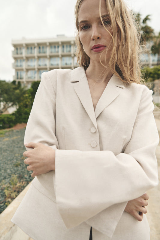 Karen By Simonsen KBVia Blazer - Natural Melange