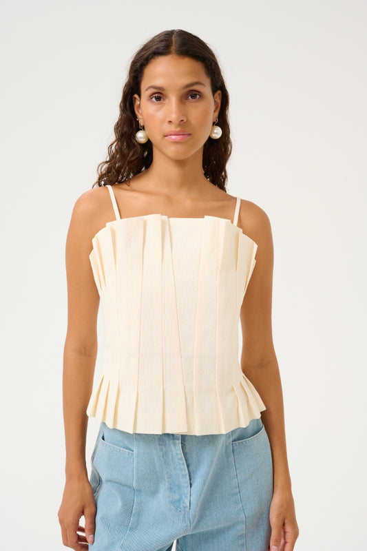 Karen By Simonsen KBVilje Top - Egret