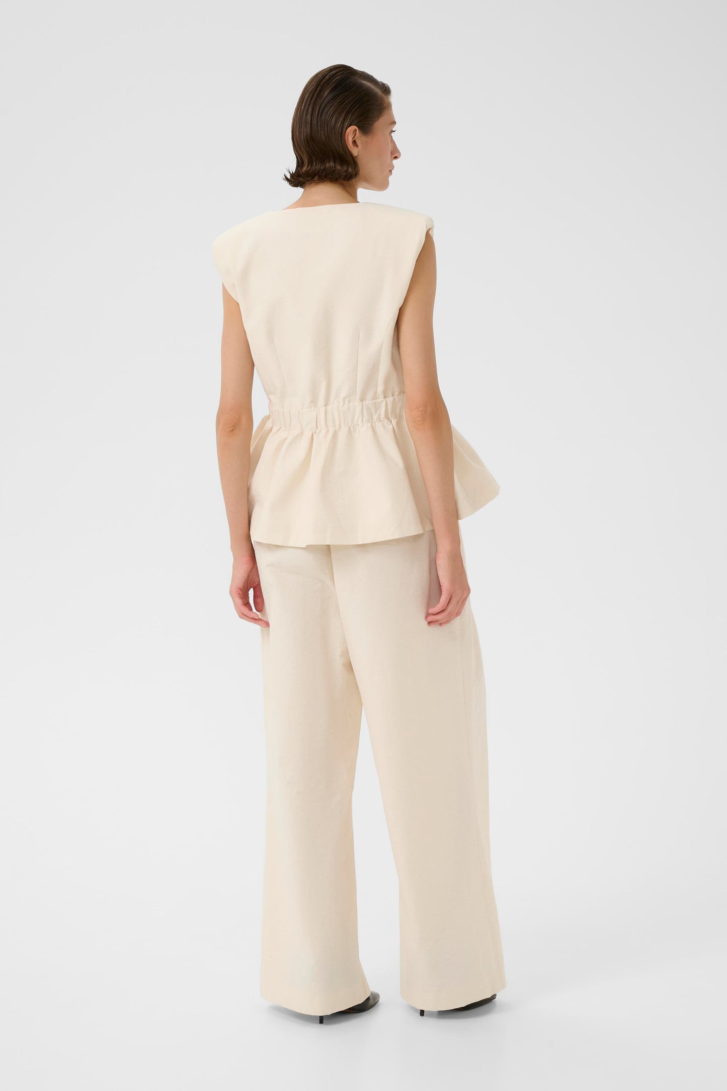 Karen By Simonsen Emery Waistcoat - Egret
