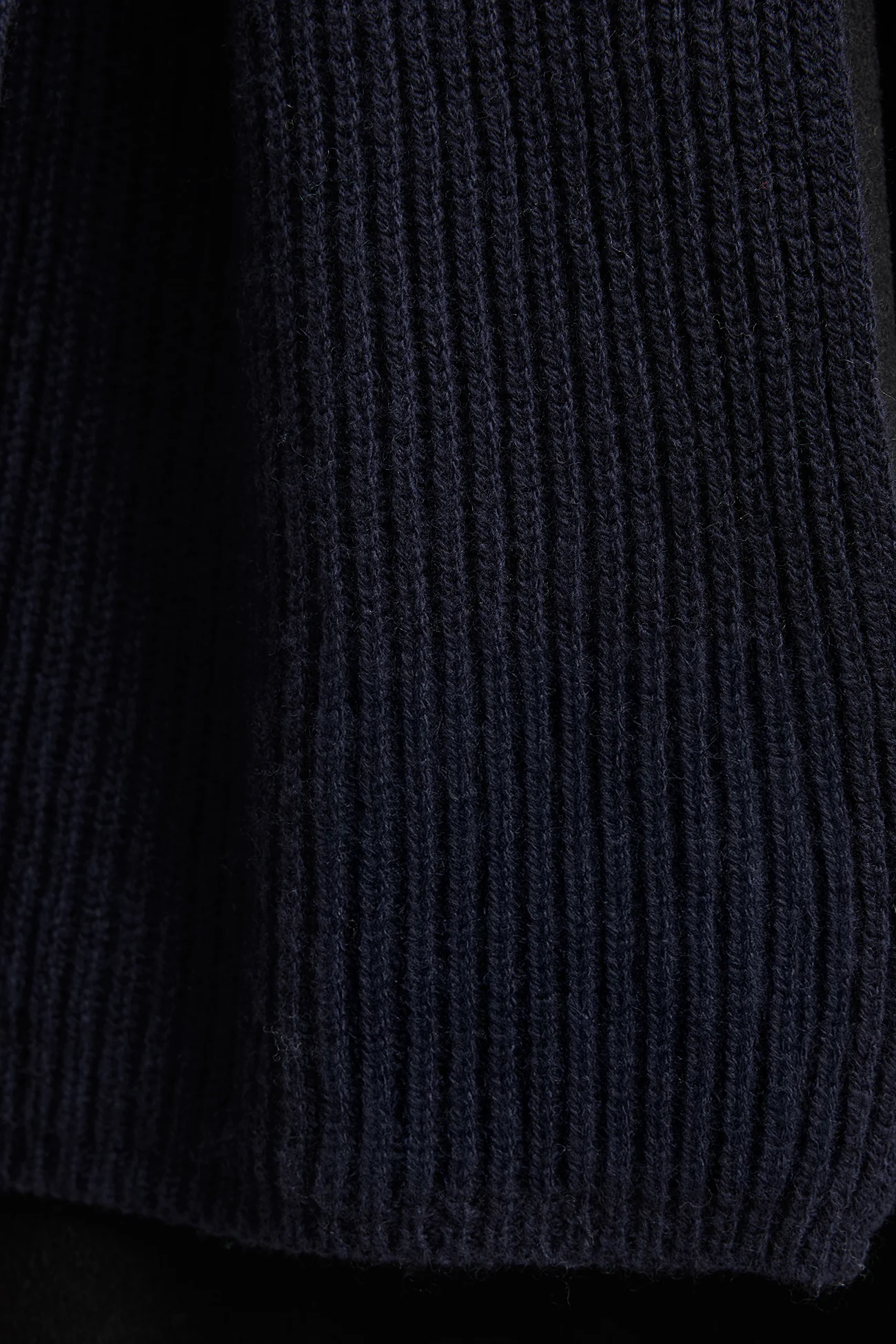 Toorallie Rib Knit Scarf - French Navy
