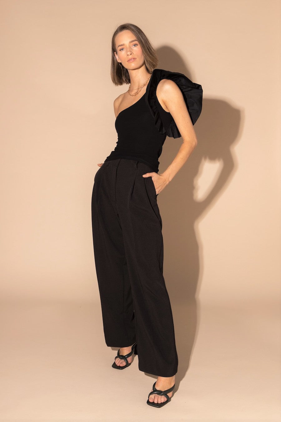 Loughlin Finesse Pant - Black