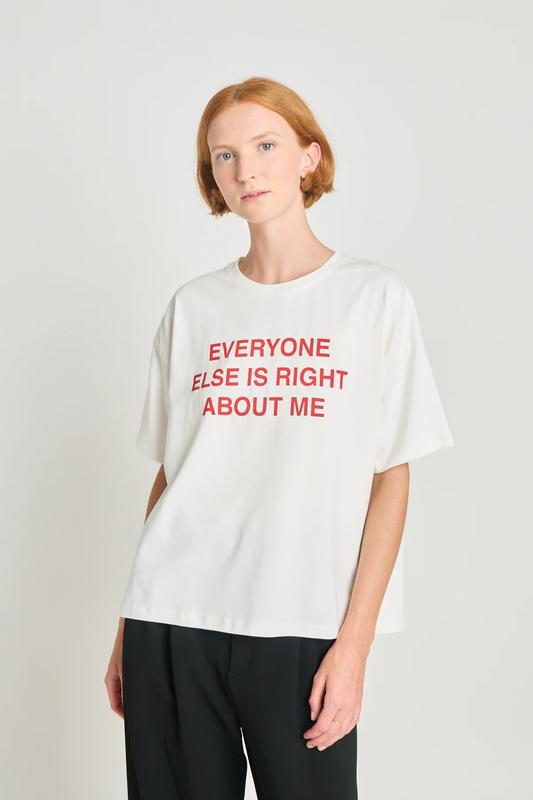 Twenty-Seven Names Platitudes 'R Us Tee - Cream