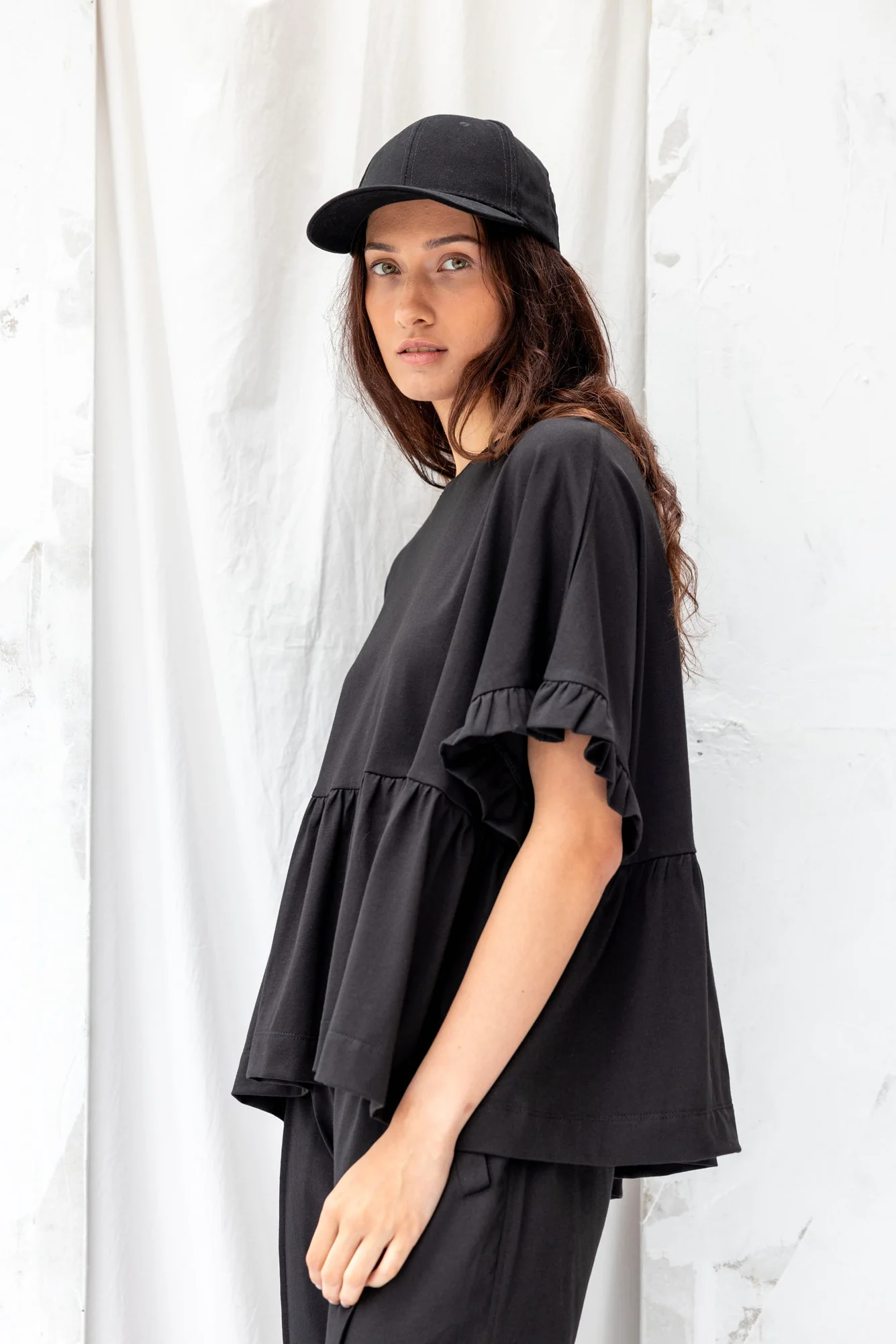 Re.Create Cascade Top - Black