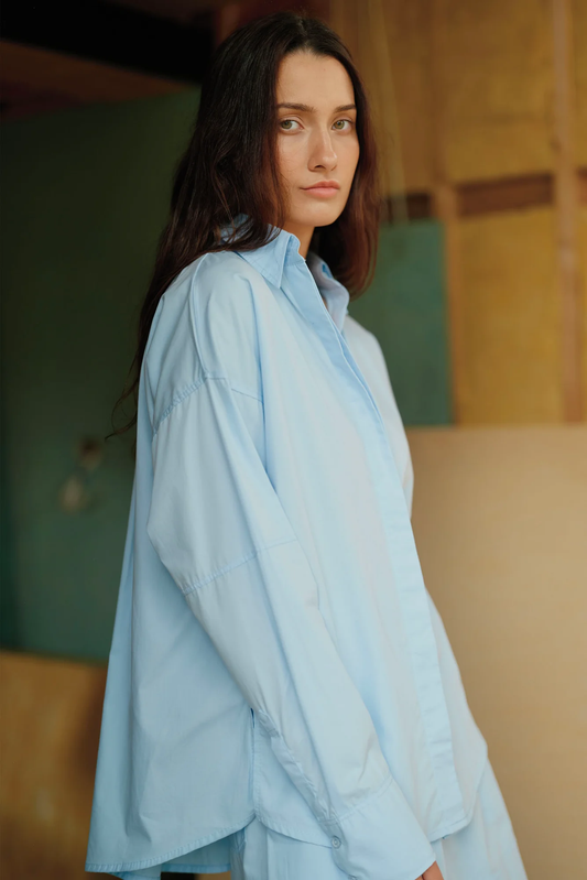 Re.Create Finders Shirt - Sky Blue