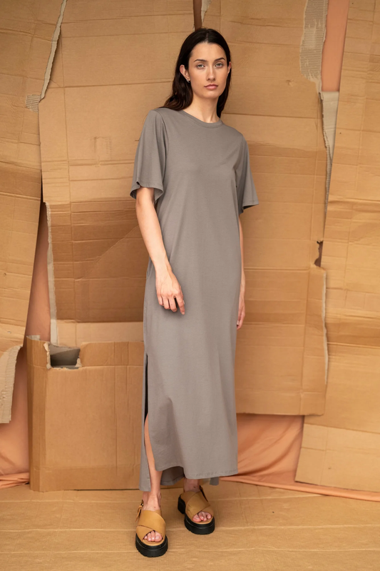 Re.Create Forage Dress - Grey Sage