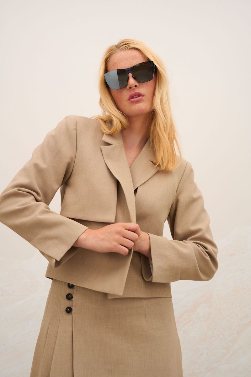 Karen By Simonsen NinaKB Short Blazer - Amphora