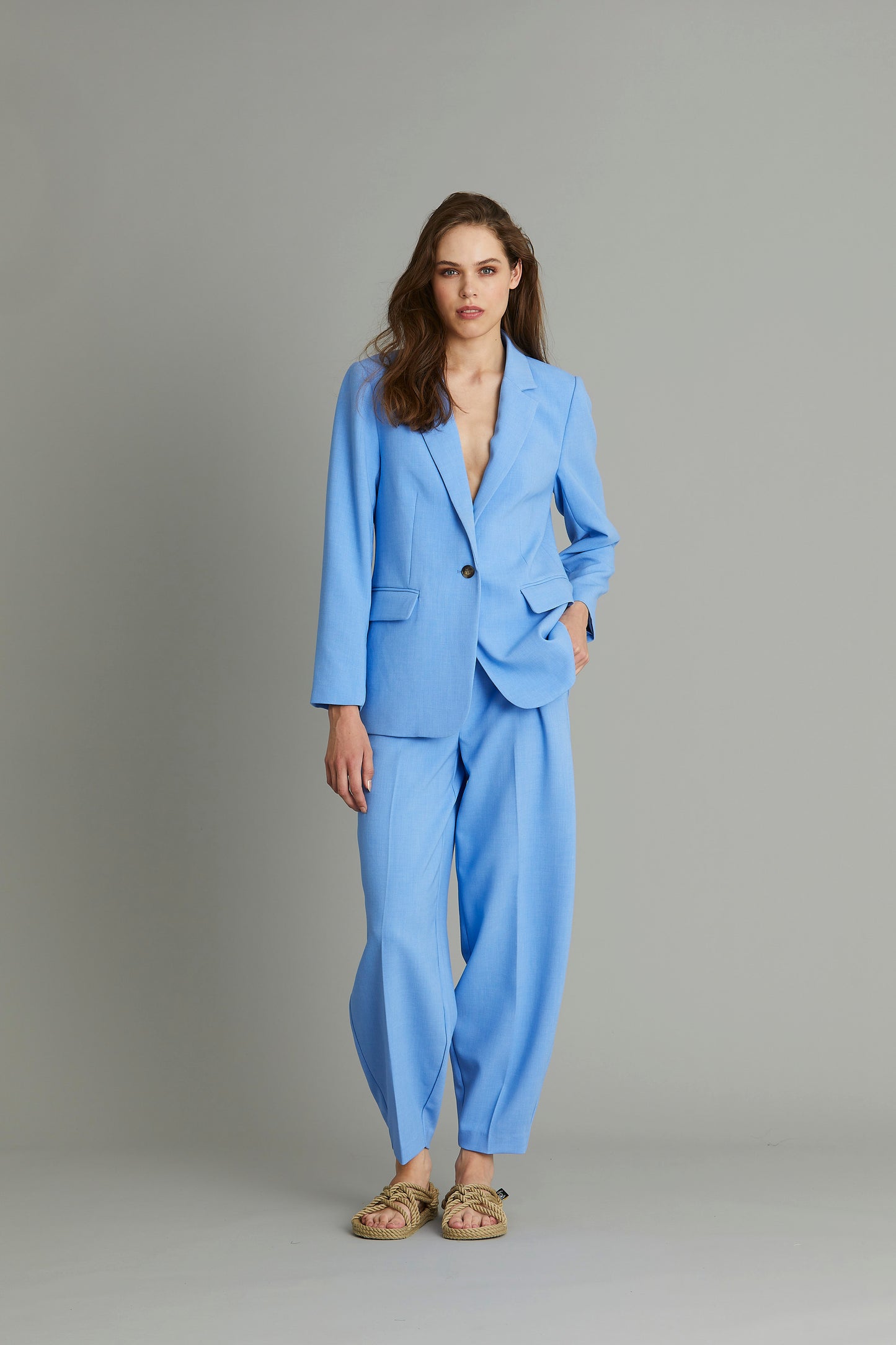 Rue De Femme Hosana Pants - Aqua