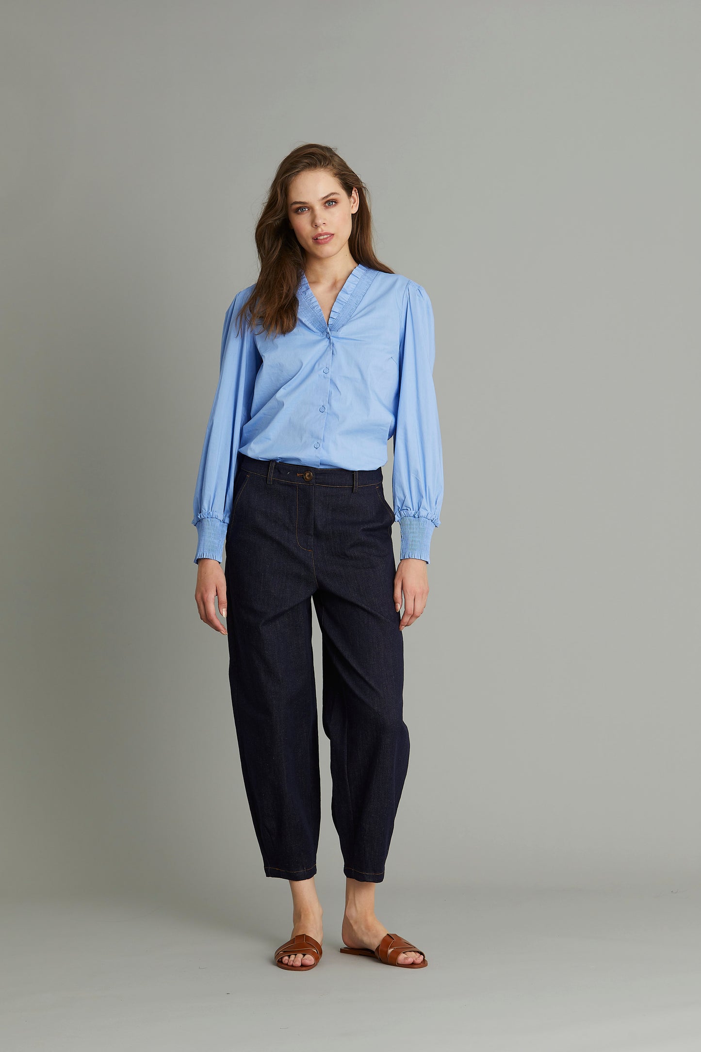 Rue De Femme New Calix Shirt - Aqua