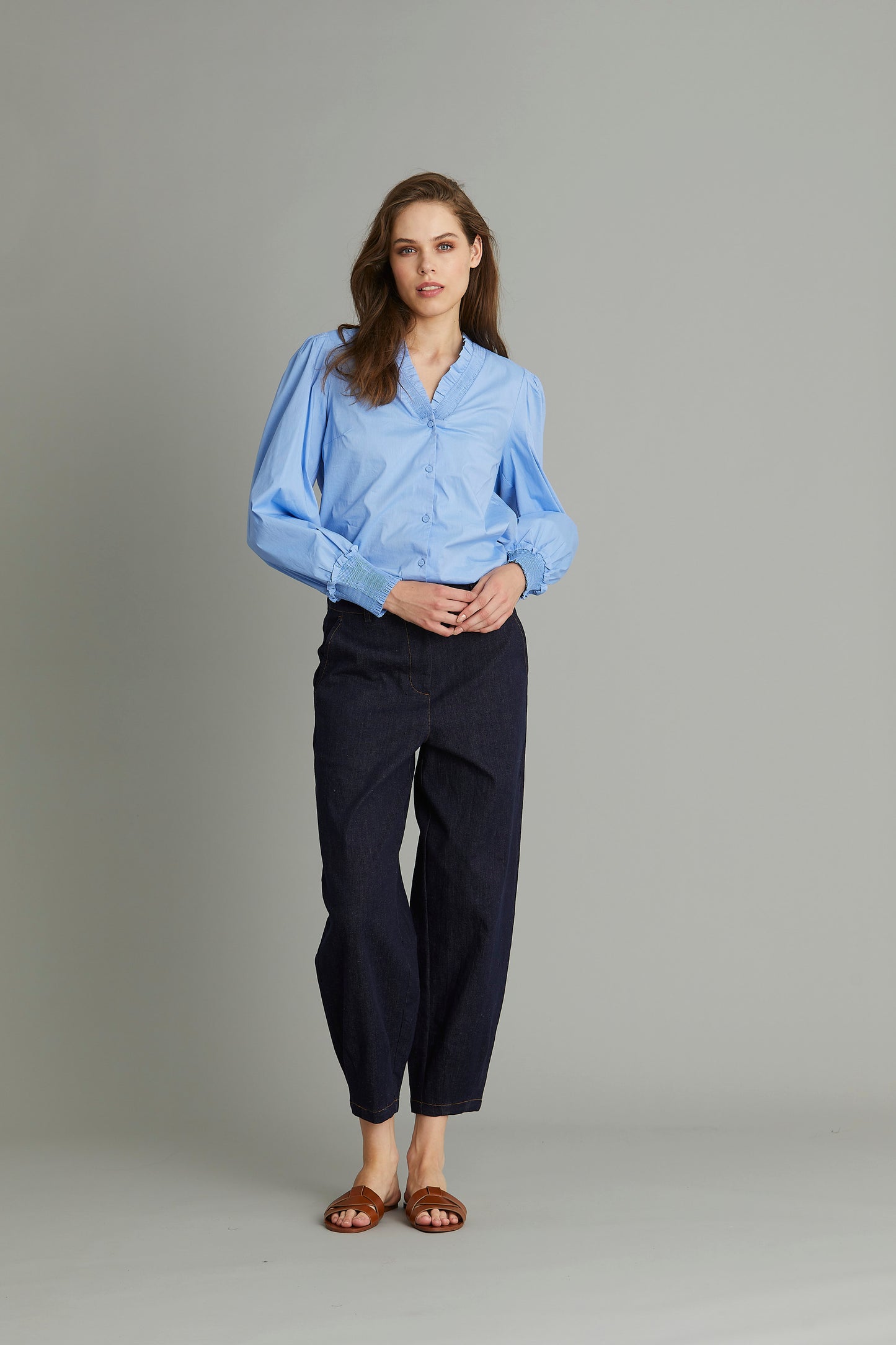 Rue De Femme New Calix Shirt - Aqua