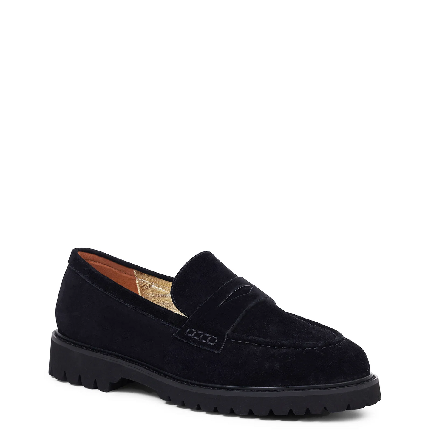 Kathryn Wilson Nova Loafer - Black Suede