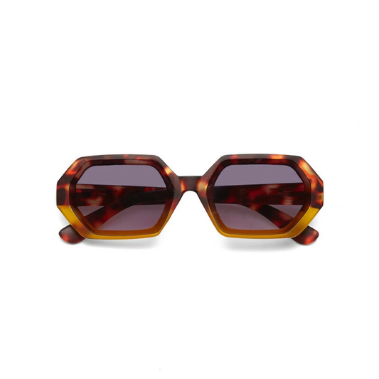 Okkia OK022 Andrea Sunglasses - Havana Yellow