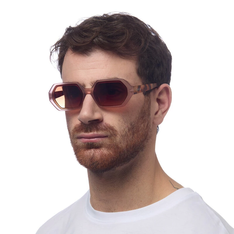 Okkia OK022 Andrea Sunglasses - Pink Havana