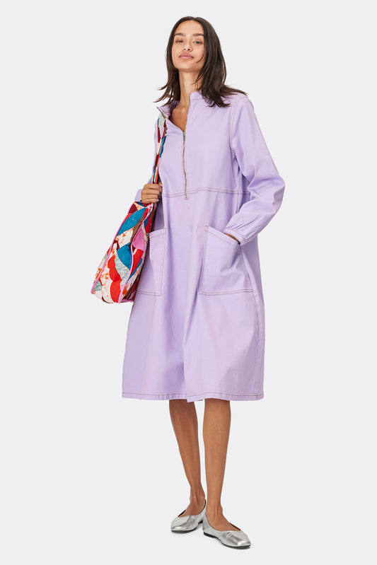 Lollys Laundry Dundee Dress - Lavender