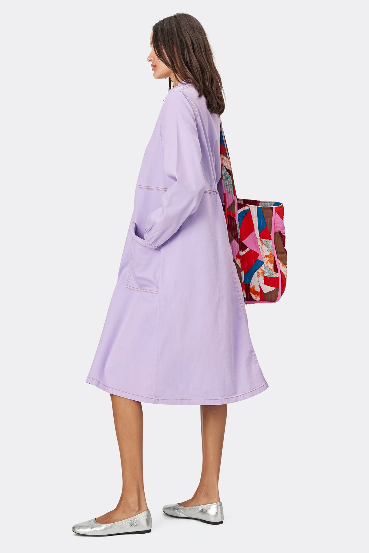 Lollys Laundry Dundee Dress - Lavender