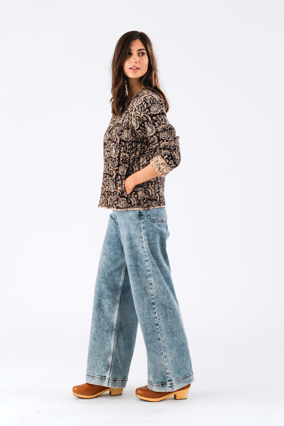 Lollys Laundry Betty Jacket - Flower Print