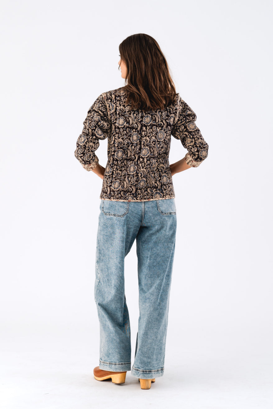 Lollys Laundry Betty Jacket - Flower Print