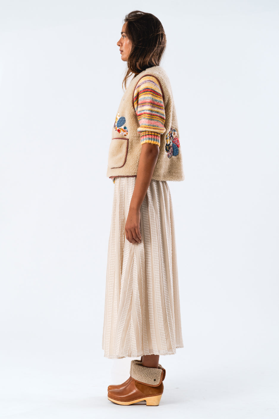 Lollys Laundry Hugo Vest - Aztec Print