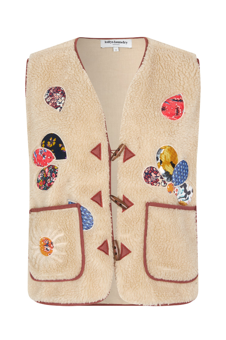 Lollys Laundry Hugo Vest - Aztec Print