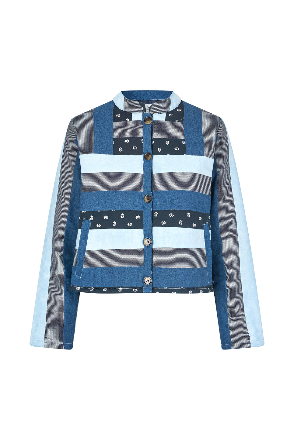 Lollys Laundry Emilia Short Jacket - Blue