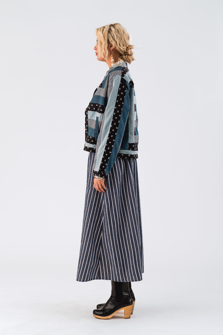 Lollys Laundry Emilia Short Jacket - Blue