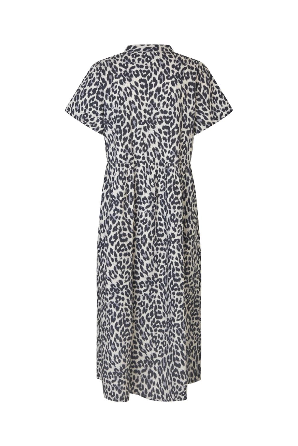 Lollys Laundry AliyaLL Maxi Dress SS - Leopard Print