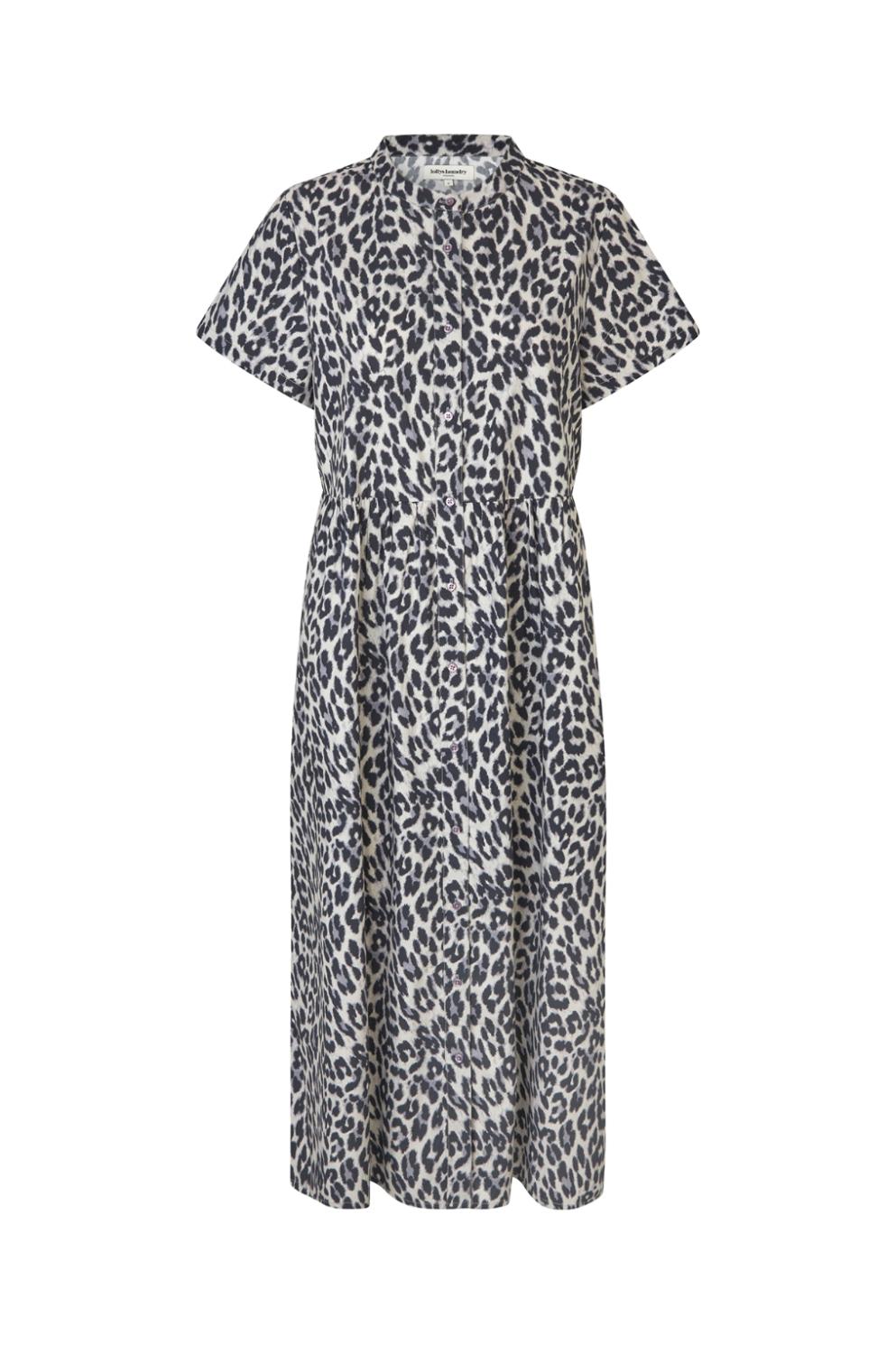 Lollys Laundry AliyaLL Maxi Dress SS - Leopard Print