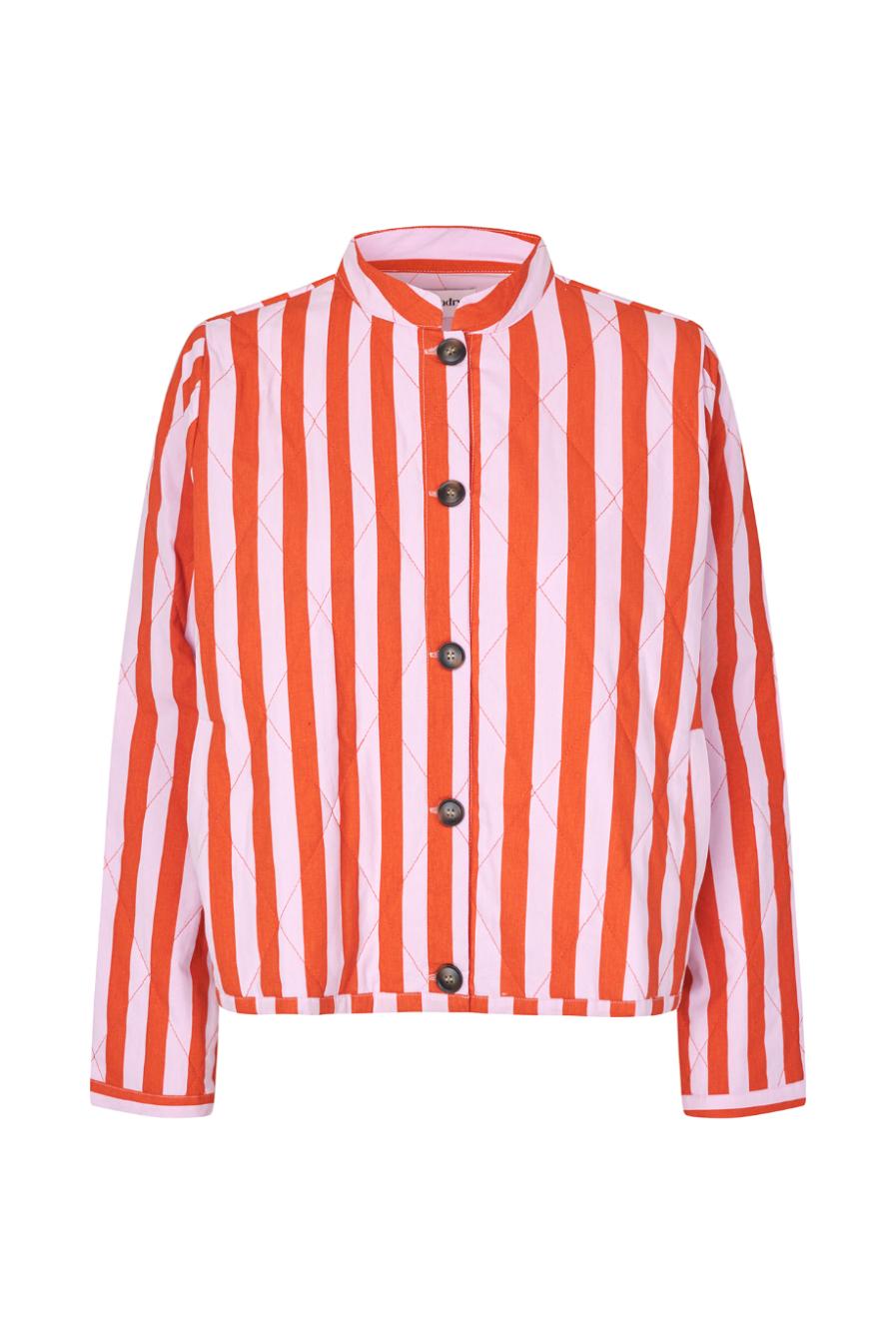 Lollys Laundry EmiliaLL Jacket LS - Stripe Red