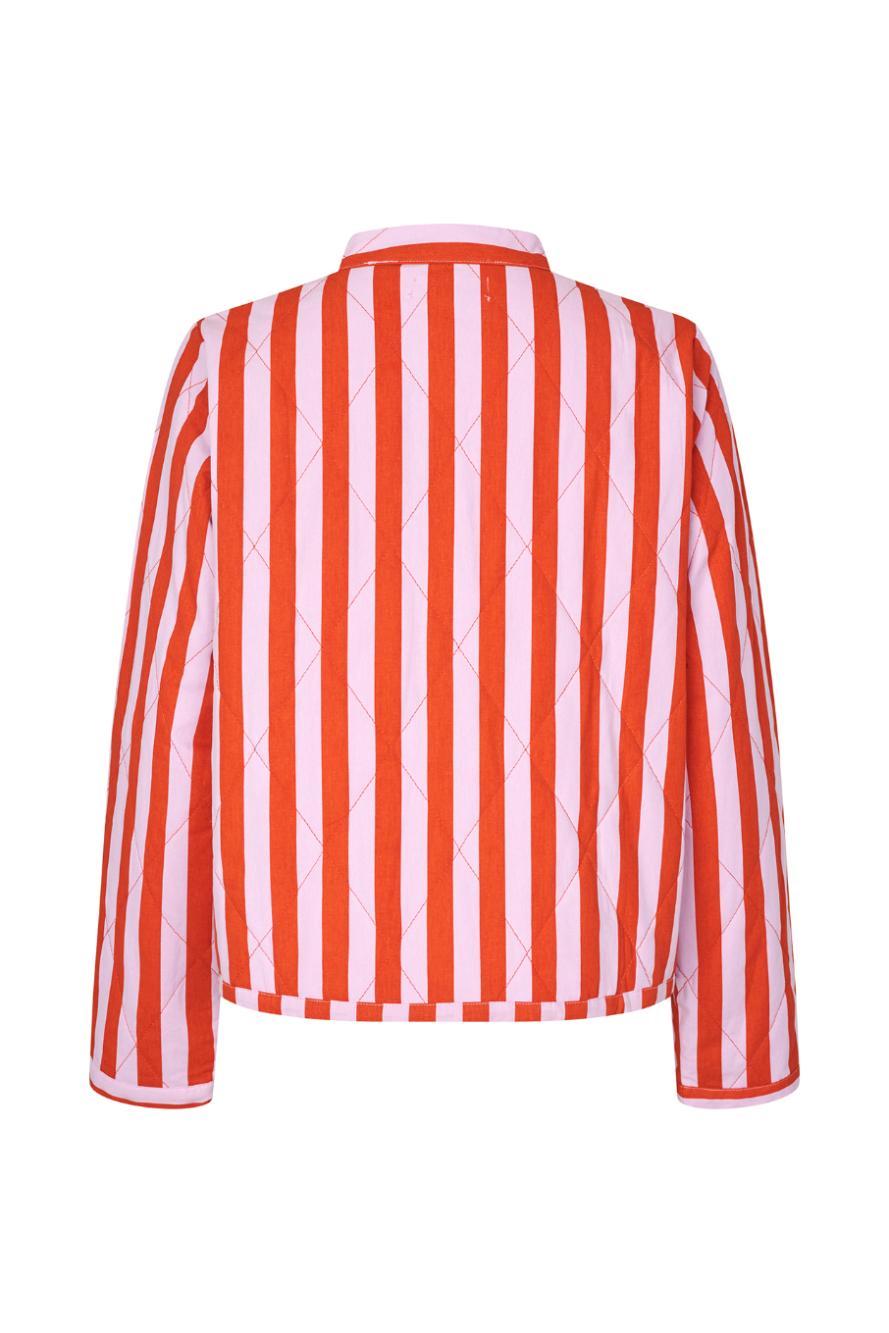 Lollys Laundry EmiliaLL Jacket LS - Stripe Red