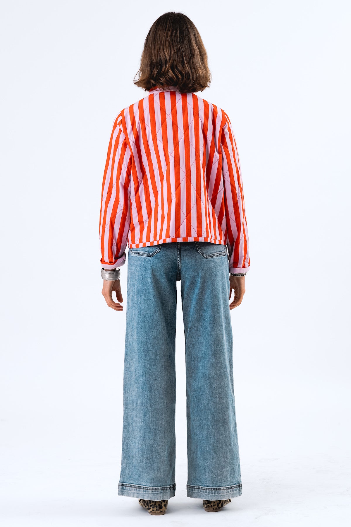 Lollys Laundry EmiliaLL Jacket LS - Stripe Red