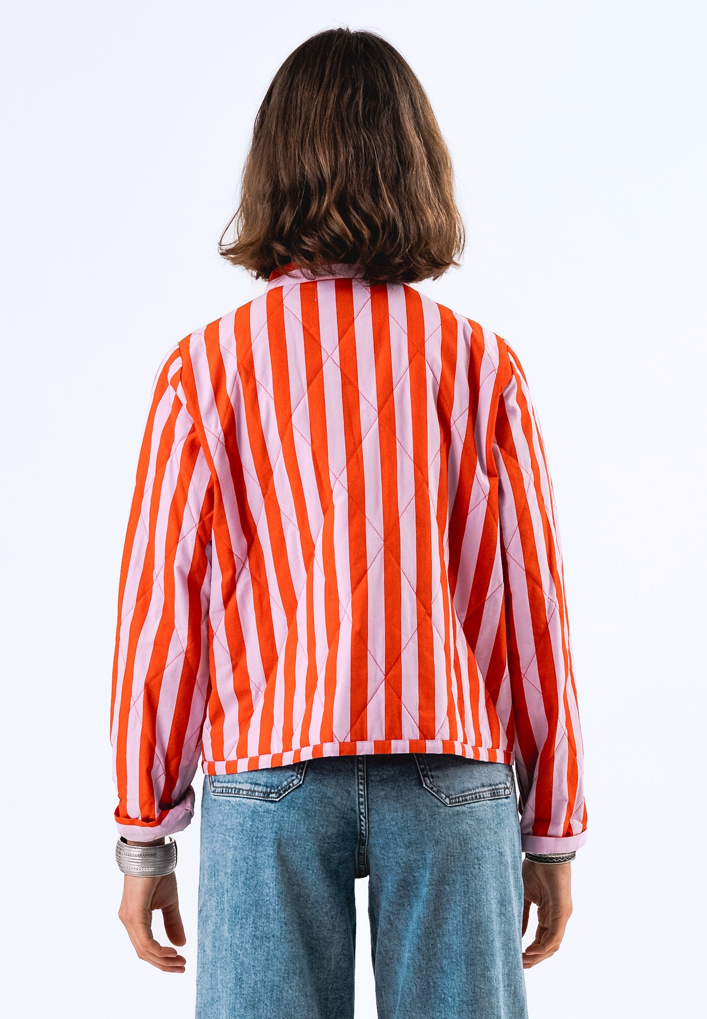 Lollys Laundry EmiliaLL Jacket LS - Stripe Red