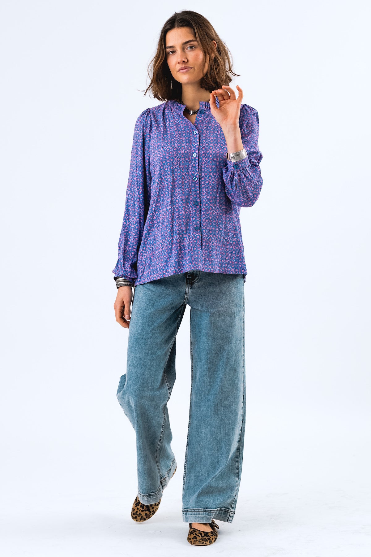 Lollys Laundry RiverLL Shirt LS - Pink