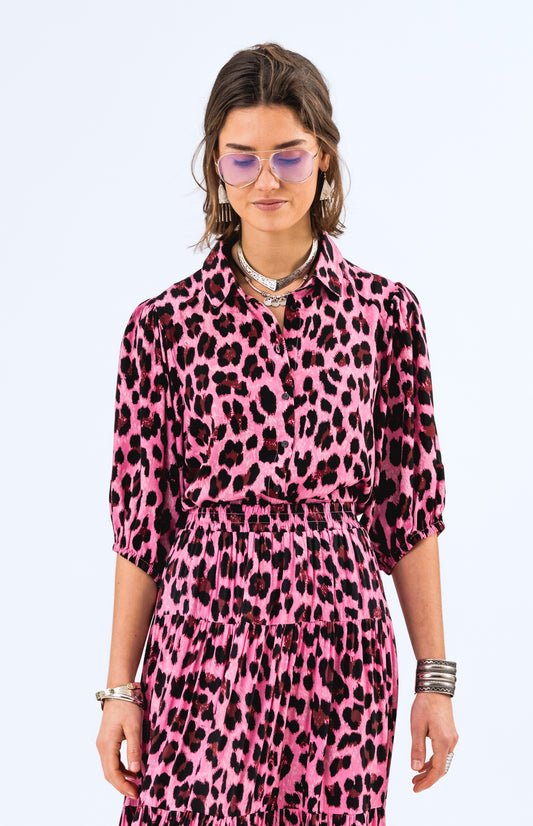 Lollys Laundry PratoLL Shirt SS - Neon Pink