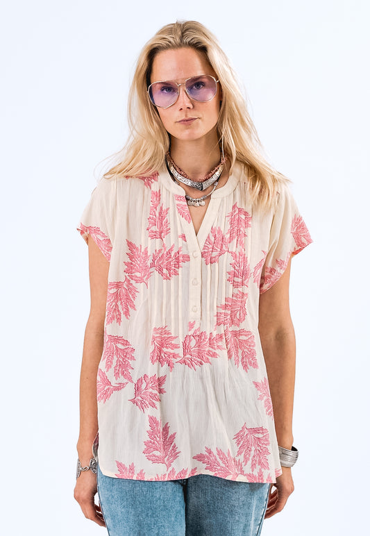 Lollys Laundry HeatherLL Top SS - Pink