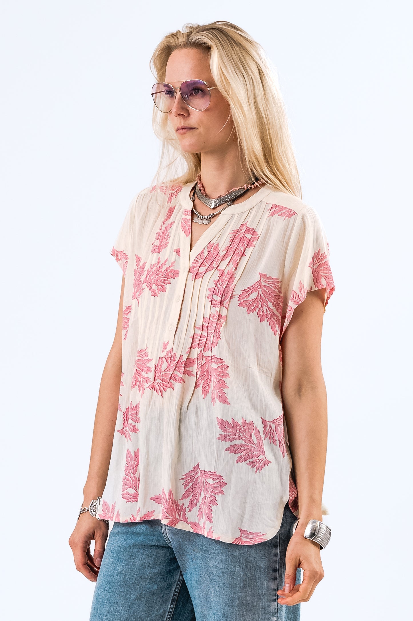 Lollys Laundry HeatherLL Top SS - Pink