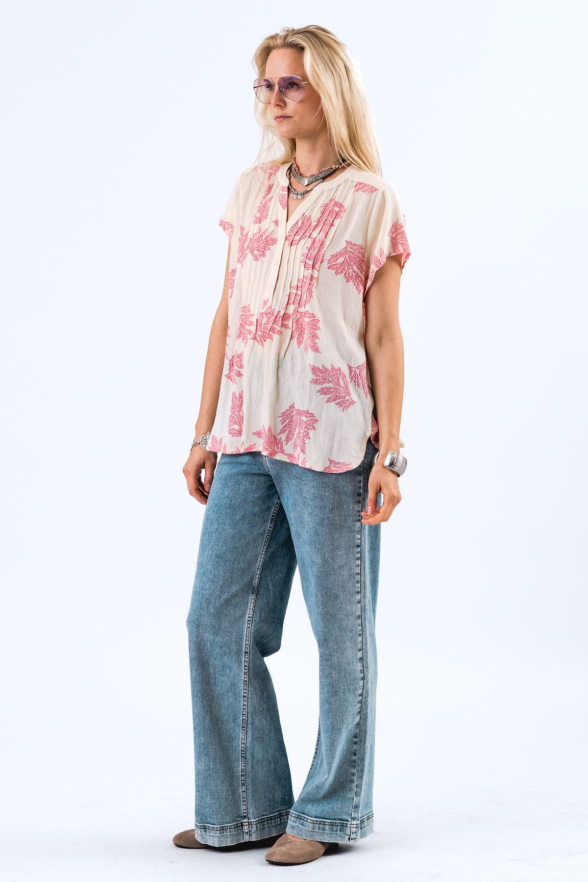 Lollys Laundry HeatherLL Top SS - Pink