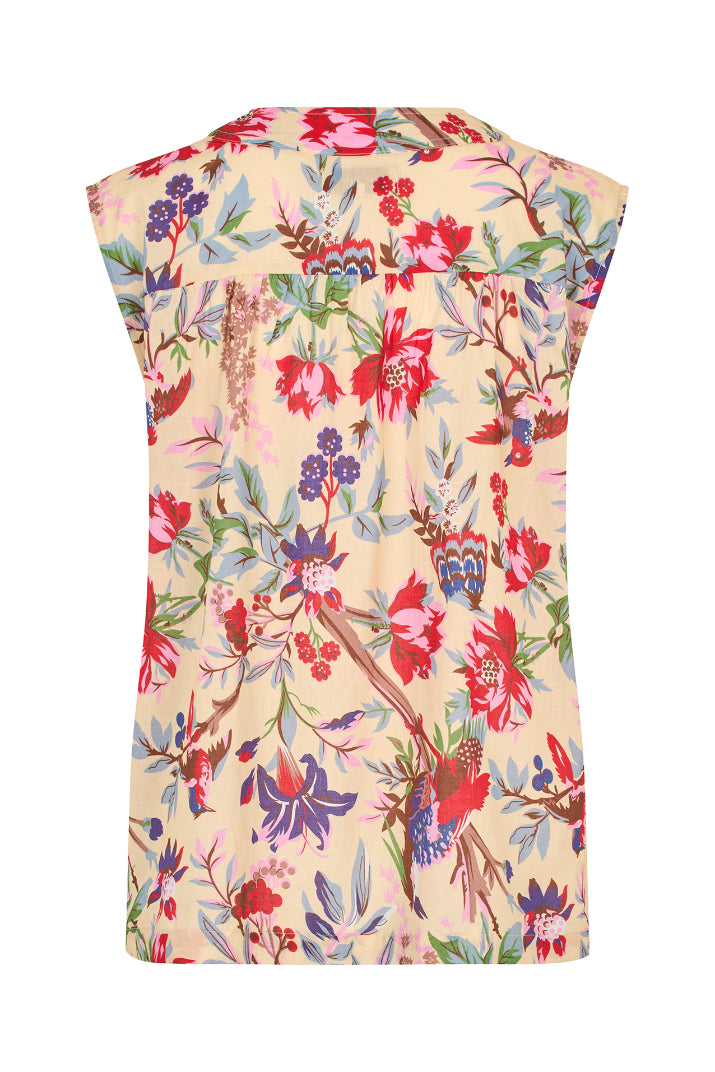 Lollys Laundry Paloma Top SL - Flower Print
