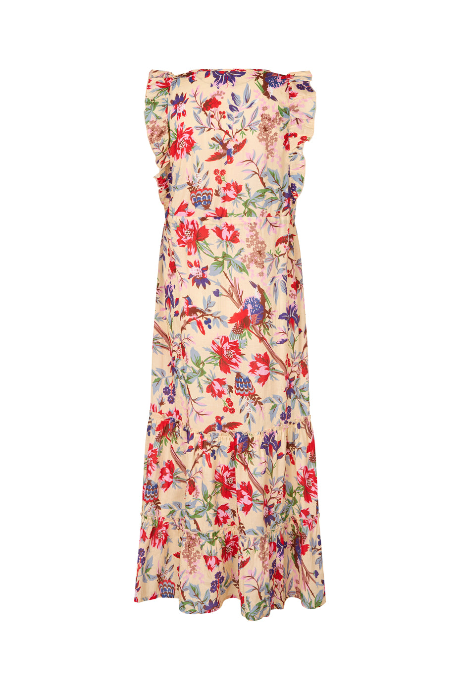 Lollys Laundry Samo Midi Dress - Flower Print